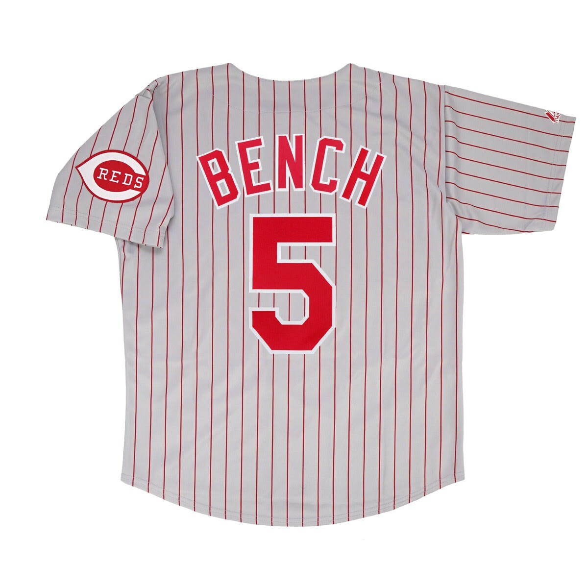 Men 2026 Cincinnati Reds #5 Bench White Nike MLB Jersey 001